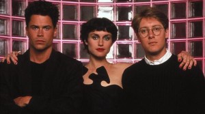 Bad Influence, directed by Curtis Hanson (1990). James Spader, Lisa Zane an,d Rob Lowe.